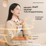 LinkMejor Winter Hot Compress Heated Scarf USB Charging Intelligent Digital Display Temperature Control Warm Neck Cover for Women Men
