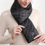 LinkMejor Heating Scarf Waist Belly Warmer 3 Levels Control Warming Neck Scarf USB Powered Electric Heated Scarf Neck Wrap Warmer Neck Heating Pad for Women Men