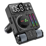 bluetooth 5.3 Car Wireless FM Transmitter Radio Adapter PD30W QC3.0 Fast Charging Car MP3 U Disk HiFi Music Player Accessories