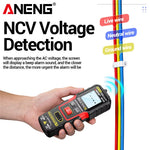 LinkMejor M129 Digital Multimeter 4000 Counts Auto-Ranging Rechargeable AC/DC Voltage Tester Tool with NCV Flashlight
