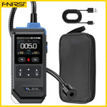 LinkMejor GD-02 Portable Combustible Gas Detector 36cm Flexible Probe Detects Methane Propane Isobutane Real-Time Display 50000ppm Range Triple Alarm System