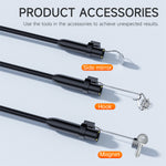P230 Visual Endoscope 2.0-Inch LCD Screen 1080p Waterproof IP67 Camera 4.3-Level LED 2M/5M/10M/15M/20M Tube Lengths