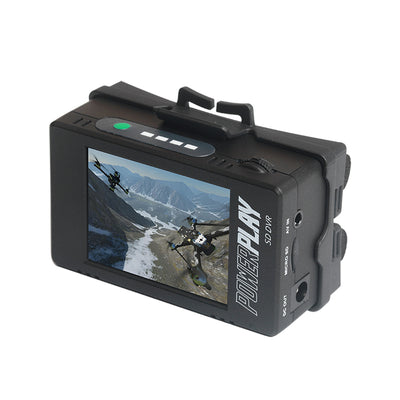 DirectFPV ImmersionRC PowerPlay DVR 720*576/480 Analog to Digital Converter for Fat Shark FPV Goggles 8.4V/2A H.264 FPV Drone