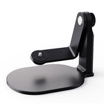 360° Rotary Rocking Arm Projector Stand Ajustable Mount Bracket with 1/4" Screw for Video Projector Home Theater