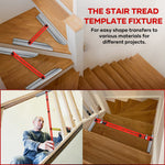Stair Tread Template Tool Stair Treads Gauge Template Tool Stair Jig Heavy Duty Stair Tread Layout Measuring Gauge For Home