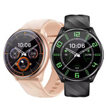 KT77 1.46-inch HD Screen bluetooth Call Heart Rate Blood Pressure Blood Oxygen Monitor Sleep Monitoring Breathing Exercise Multi-sport Modes IPX8 Waterproof Smart Watch