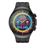 ET488 1.43-inch AMOLED Display ECG Micro-examination Fatigue Analysis bluetooth Call Heart Rate Blood Pressure SpO2 Monitor Sleep Monitoring Uric Acid and Lipid Function HRV Detection Fatigue Analysis BMI Women's Health IP68 Waterproof Smart Watch
