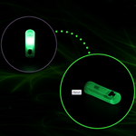 LinkMejor TIKI/TIKI LE 300 Lumen USB Rechargeable LED Keychain Flashlight High CRI Outdoor Camping Mini Torch Emergency Light
