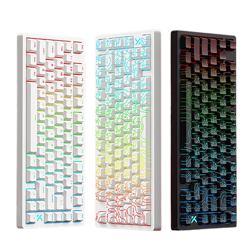 LinkMejor Jet 75 Hall Effect Magnetic Switch Mechanical Keyboard 80 keys RGB Gasket Structure 8K Polling Rate 0.1ms Ultra-Low Latency Wired Custom Gaming Keyboard