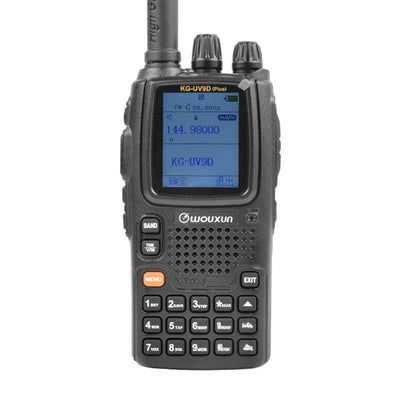 LinkMejor UV9D Plus Walkie Talkie Cross Band Repeater 7-Band Reception 3200mAh Battery Large Color Screen Type-C Charger Ham Radio