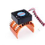 LinkMejor New 36 Series Heatsink Fan Cooling For 1/10 HSP HPI tamiya FS Kyosho Yokomo Wltoys 36mm Motor RC Car Parts
