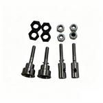 Upgraded 7mm Hex Adapter Set for LDRC 1297 1299 1/12 Rock Crawler Off-Road Truck RC Cars Vehicles Models Parts R974