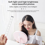 LinkMejor Charging 40cm LED Night Light 3 Color Adjustable 80LED 9 Levels Brightness Adjustment for Live Streaming Vlogging Makeup Photography