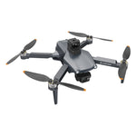 LinkMejor L600-1 PRO MAX GPS 5G WiFi FPV with 5.9inch LCD Screen Controller 4K HD Dual Camera 3-Axis EIS Gimbal 360° Obstacle Avoidance Brushless Foldable RC Drone Quadcopter RTF