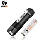 Lumintop FW1AA 800 Lumens EDC 14500 Flashlight Long Distance 210 Meters Electronic Tail Switch Small Mini LED Torch Clip Light