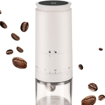 Protable Electric Coffee Grinder 1500mAh Battery Capacity 38 Gear Adjustable Grinding Coarseness Conical Coffee Bean Grinder