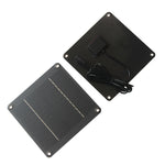Solar Powered Exhaust Fan 4W Monocrystalline Panel 12V 87CFM Quiet DC Portable Fan for Pets Chicken Coops Greenhouses Airflow Cooling System