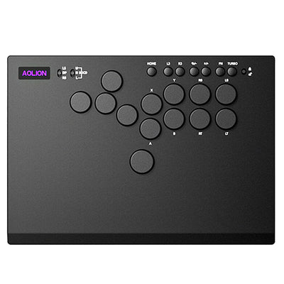 LinkMejor AL-P5366 Leverless Controller HITBOX Arcade Keypad with SOCD Mode for PS5/Steam Deck/Switch