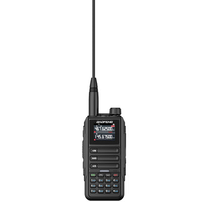 LinkMejor UV16M Walkie Talkie AM FM Multi-band Long Range Powerful Two Way Radio 999 CH Wirless Copy Frequency Waterproof Transceiver NOAA Weather Walkie Talkie