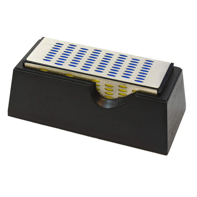 4 Sided Sharpening Stone Diamond Sharpening Block Kitchen Knife Sharpener Whetstone