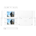 [128G] Anbernic RG DS Handheld Game Console 5000+ Games Dual Screen Android 14.0 4-Inch IPS Touchscreen 4000mAh Battery Built-in Dual HiFi Stereo Speakers Six-axis Gyro Function Multiplayer Retro Game Console