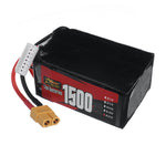 LinkMejor 6S 22.2V 1500mAh 120C 33.3Wh LiPo Battery XT60 Plug for SpeedyBee Master 5 V2  RC FPV Racing Drone