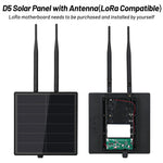 D5L Solar Power Lora Node Repeater with RAK4631 Communication Module 868Mhz for Meshtastic Meshcore Compatible with Wisblock Outdoor Waterproof