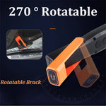 LinkMejor LED Work Light Car Garage Mechanic Lamp USB Rechargeable Flashlight with Magnetic Torch Emergency Light Warning Lantern