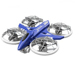 LinkMejor H132 WiFi FPV with HD Camera Optical Flow Hover Brushless Grid Full Protection Neon Colorful Child Gift RC Toys Drone Quadcopter RTF