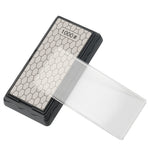 Double-Side Base Diamond Sharpening Stone Whetstone Grinding 400/600/1000/1200 Grit Sharpener