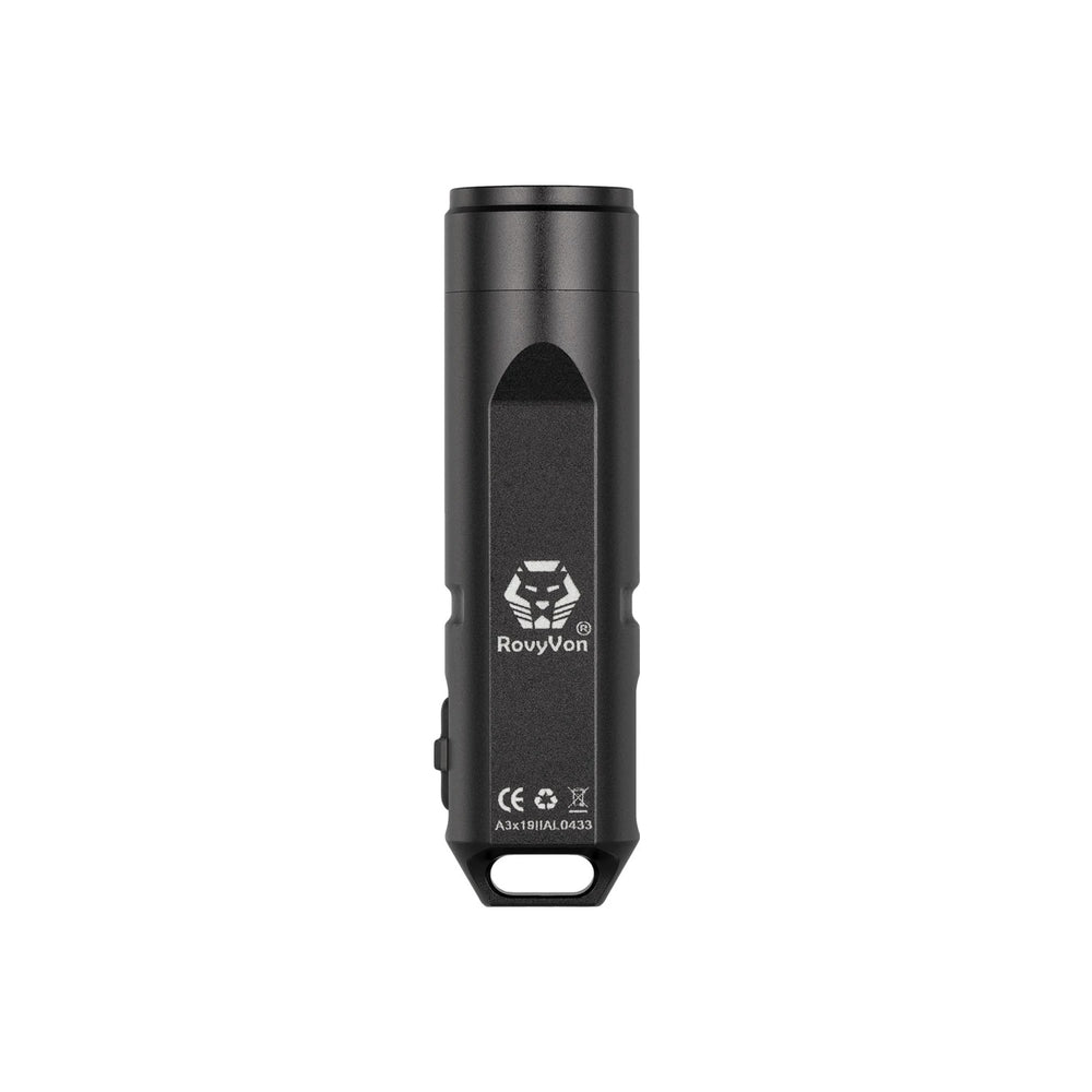 LinkMejor Aurora A3x 6063 Aluminum EDC Flashlight XP-G3 /Nichia 219C USB Rechargeable Waterproof Mini LED Keychain Light