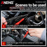 LinkMejor PT2002 Multimeter Stainless Steel Probe for Automobile Detection with Puncture-free Special Tip
