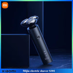 LinkMejor MIJIA S301 Men's Electric Shaver Beard Trimmer Machine Shaving Portable Flex Razor IPX7 Washable Trimer Ceramic Blade