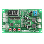 LinkMejor® DC 12V 2 Way 3 Wire Fan Smart Temperature Controller With Temperature Speed Digital Display Stop-Rotating Alarm Function
