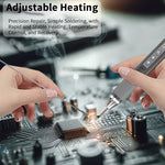 LinkMejor N2 Smart Soldering Iron Multimeter 75W High Power Adjustable Temperature OLED Display Type C Fast Charging Professional Tool