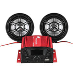 12V bluetooth Motorcycle Audio Speaker Sound System Alarm MP3 player FM Radio