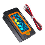 Peacefair Battery Capacity Tester Waterproof Digital LCD Voltmeter Voltage Indicator Meter 12V 24V 36V 48V 72V For Car