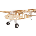 LinkMejor J3 Cub 1010mm Wingspan Balsa Wood RC Airplane Trainer KIT
