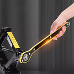 Auto Labor-saving Car Jack Ratchet Wrench 360° forward and reverse knob design Jack Ratchet Wrench Hand Tool Phillips Screwdriver