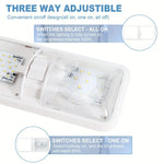 12V 7.5W LED RV Light Camping Light RV LED Light Interior Lamp Ceiling Dome Light with Switch for RV Camper Trailer Boat Car