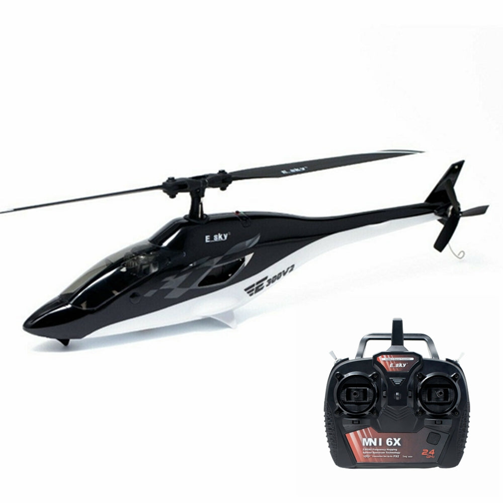 LinkMejor 300 V2 Mini 6CH 2.4Ghz FXZ 6 DOF Axis Flybarless RC Helicopter RTF
