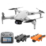 LinkMejor L900 PLUS GPS 5G WiFi FPV with 4.3inch LCD Screen Controller 720P HD Dual Camera Servo Gimbal Optical Flow Positioning Brushless Foldable RC Drone Quadcopter RTF