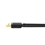 LinkMejor EP-AX300GS USB WiFi6 Adapter 300M Drive Free Wireless Network Card with 5dBi High Gain Antenna LAN Adapter for PC Computer