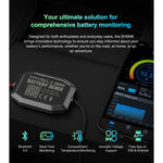 Xparkle BVM48 bluetooth Battery Monitor Real Time Monitoring for Cars Yachts Off-Road Vehicles Trucks RVs Golf Carts Electric Bicycles Motorcycles Scooters