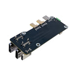 Raspberry Pi 5/4B Micro HD to HD Multifunctional Adapter Board All Ports To Pi's USB SideEasy Adapter Micro HD to HD 4K Board
