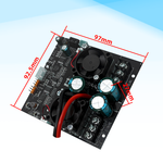 LinkMejor BLM-40A Dual Channel BLDC Brushless Motor Controller Bidirectional 2400W Forward and Reverse Speed Regulation Heat Dissipation Overcurrent Protection