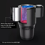 2 In 1 Car Cooling Heating Cup Smart Quick Hot Cold Cup Portable Car Cold Water Cup Holder Car Refrigerator  Beverage Holder