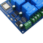 DC7-28V / 5V Power Supply ESP8266 WiFi 8 Channel 30A Relay Module ESP-12F Development Board