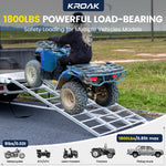 Foldable Car Ramps for DIY Maintenance with 3-Section Ramps