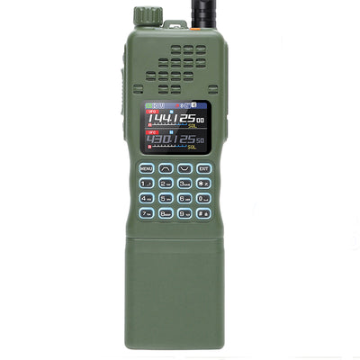 LinkMejor AR-152 PRO GPS Walkie Talkie Long Range bluetooth Programming 10W Multi Band 12000mAh Tactial 1000CH Two Way Ham Radio with Flashlight